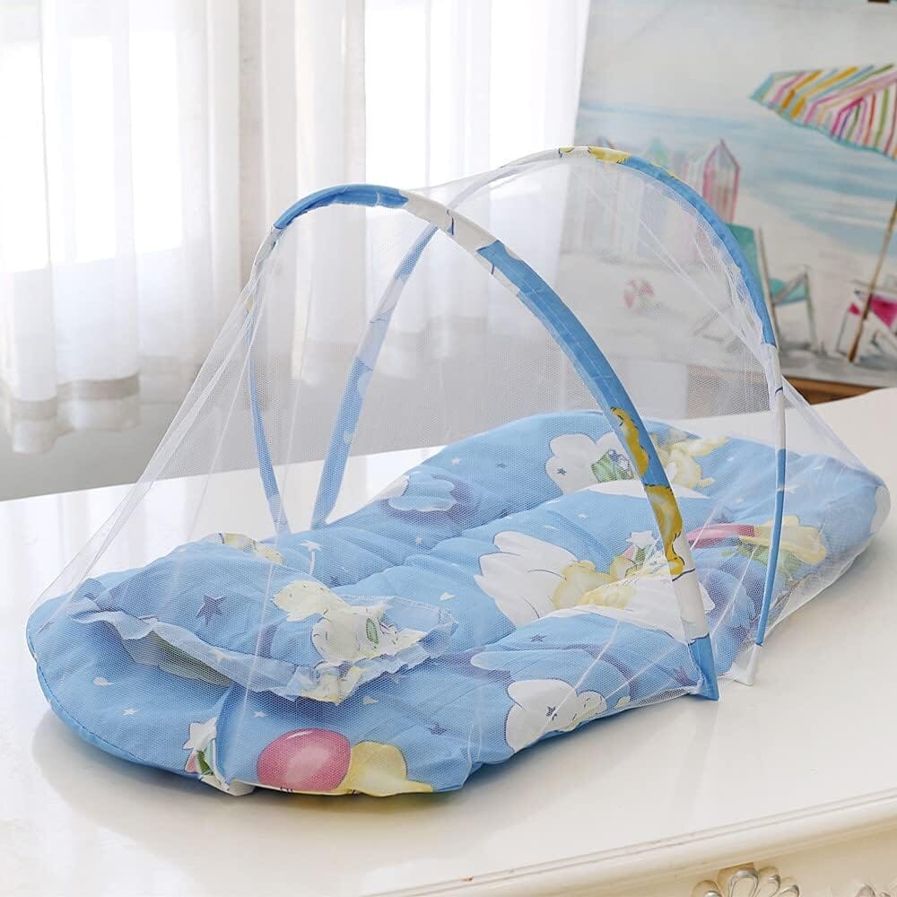 Moustiquaire Lit Bébé - SleepNest™ - Bleu - Nimaë Univers Bébé
