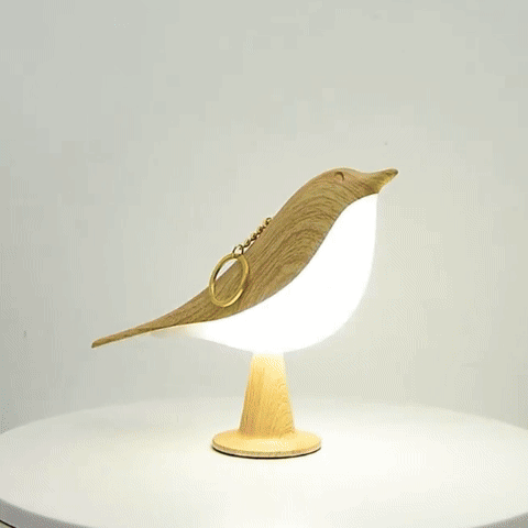 Lampe de chevet tactile1 petite video montrant le geste d'allumage