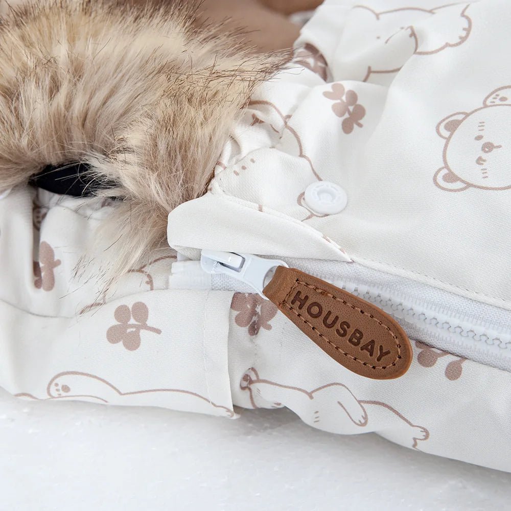 chancelière poussette - Collection "Nidou" - hiver 2025 - Nimaë Univers Bébé