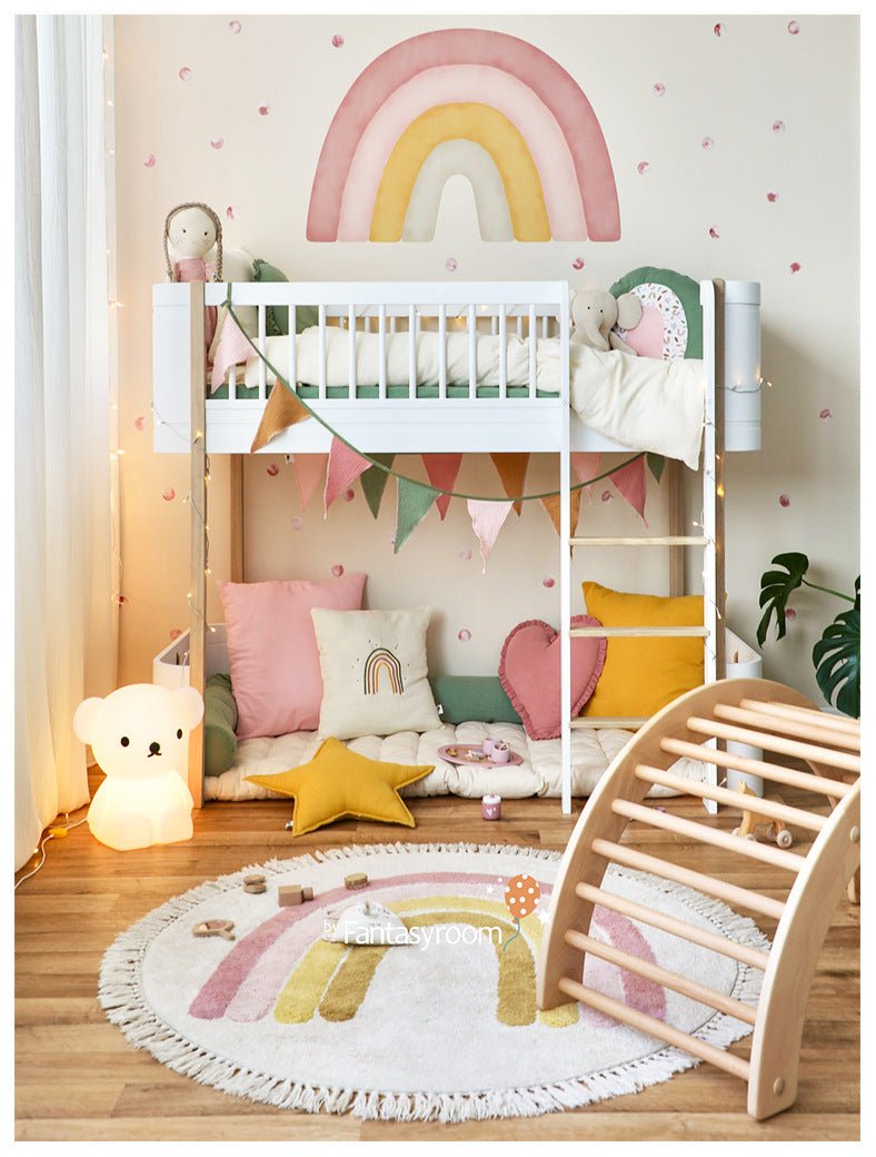 Tapis chambre bébé "Arc en ciel" - Nimaë Univers Bébé