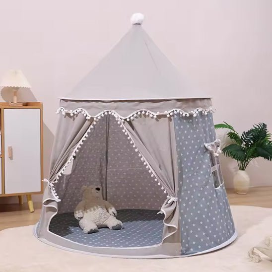Tipi "Château et princesse" - Nimaë Univers Bébé