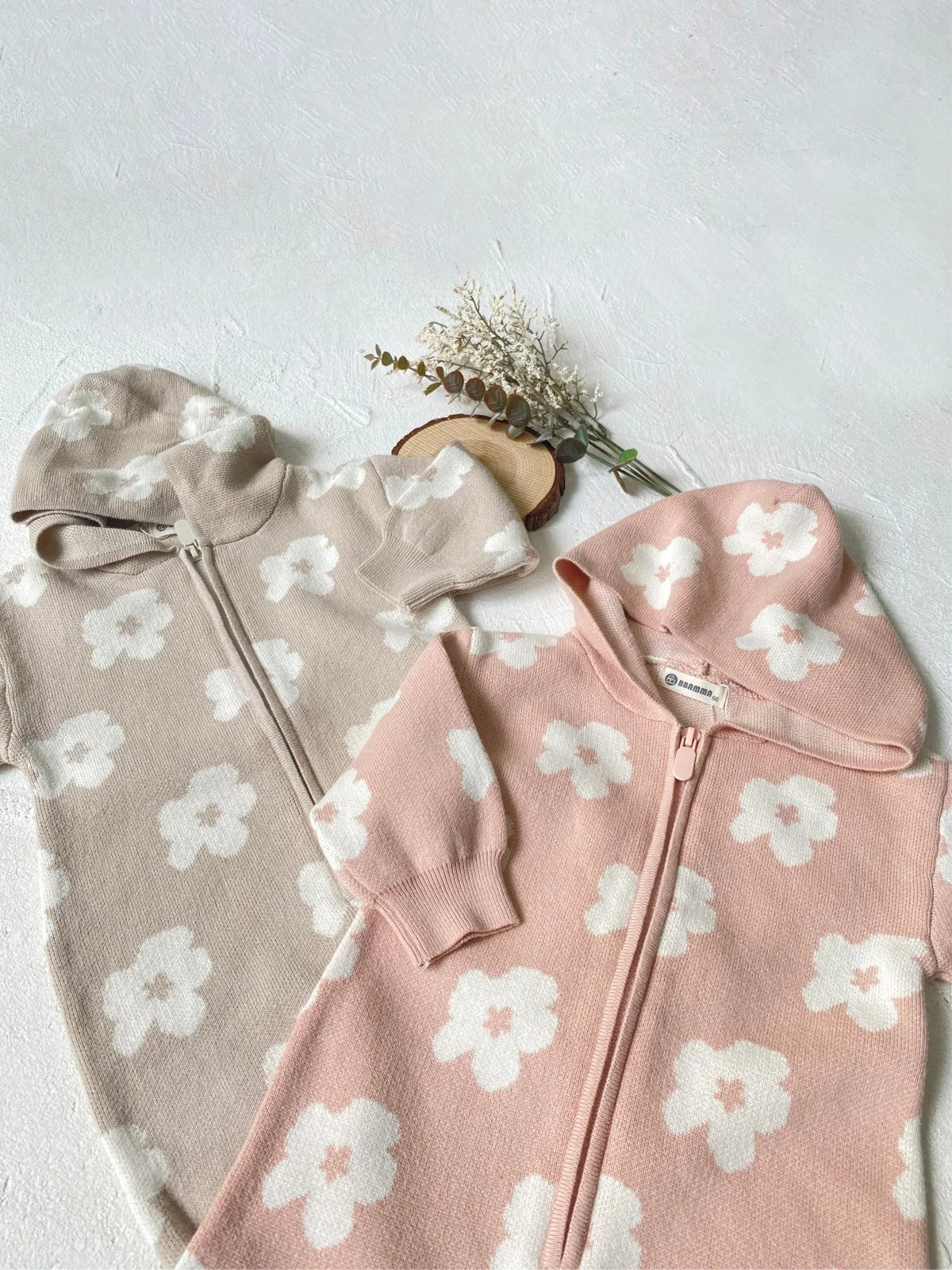 Barboteuse à Capuche - Babyflor - 3 à 24 mois - 2 coloris - Nimaë Univers Bébé