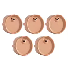 cache prise lot de 5 saumon