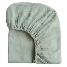 Drap housse - coloris vert- Nimaë univers bébé