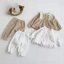 Pyjama bébé fille deux couleurs