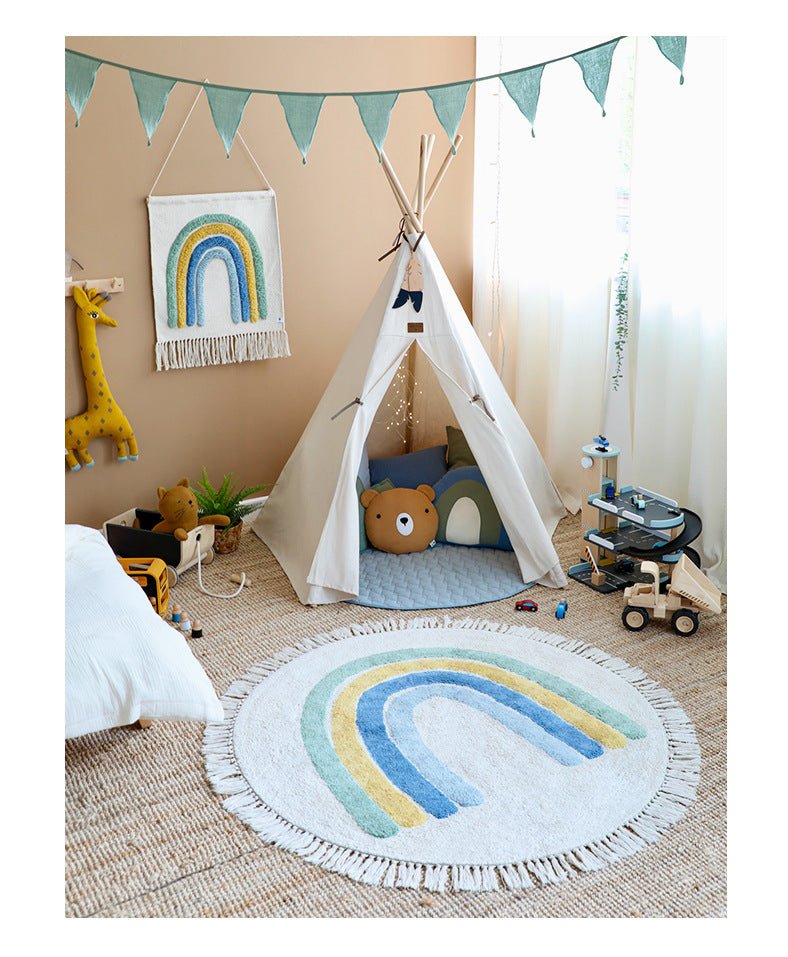 Tapis chambre bébé "Arc en ciel" - Nimaë Univers Bébé