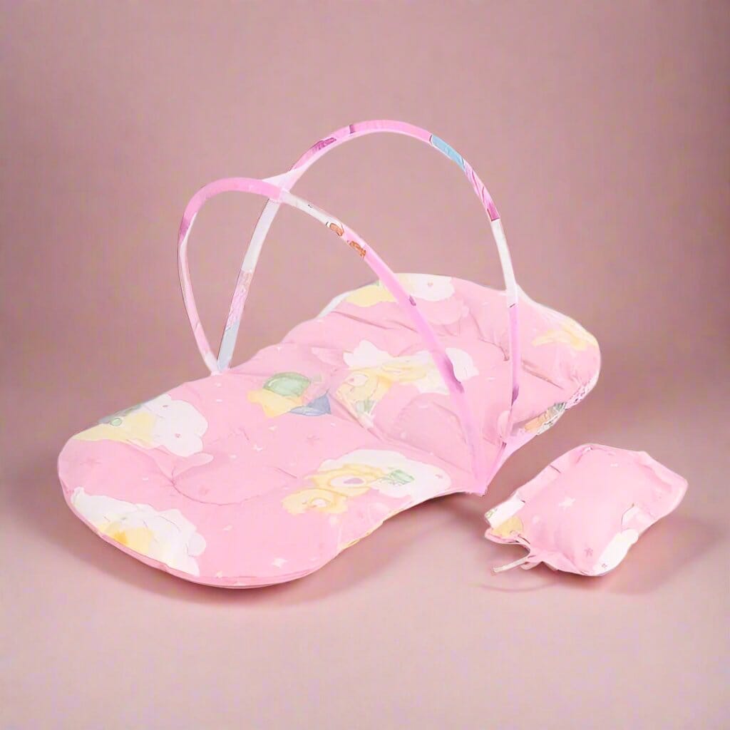 Moustiquaire Lit Bébé - SleepNest™ - Rose - Nimaë Univers Bébé