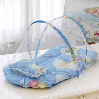 Moustiquaire Lit Bébé - SleepNest™ - Bleu - Nimaë Univers Bébé