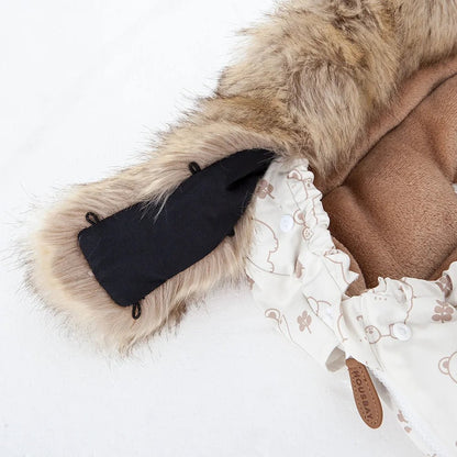 chancelière poussette - Collection "Nidou" - hiver 2025 - Nimaë Univers Bébé