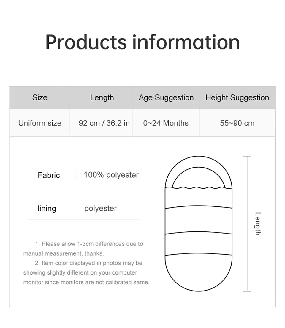 Chancelière poussette bébé - collection "Ptit Lou" - Hiver - Nimaë Univers Bébé