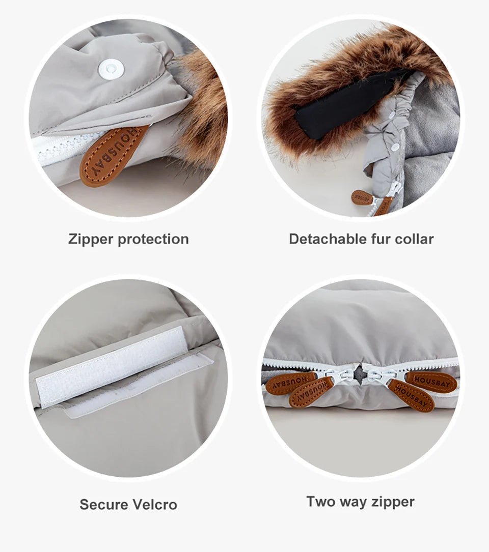 chancelière poussette - Collection "Nidou" - hiver 2025 - Nimaë Univers Bébé