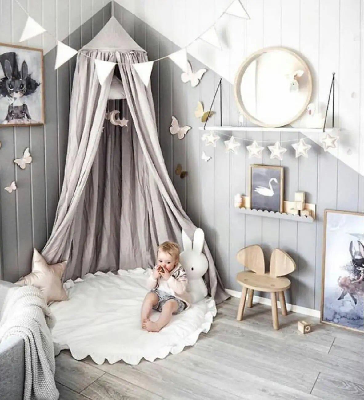 Tapis chambre bébé "Petit volant - Nimaë Univers Bébé