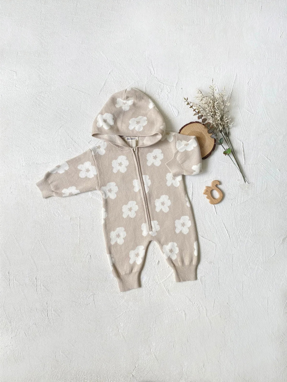 Barboteuse à Capuche - Babyflor - 3 à 24 mois - 2 coloris - Nimaë Univers Bébé