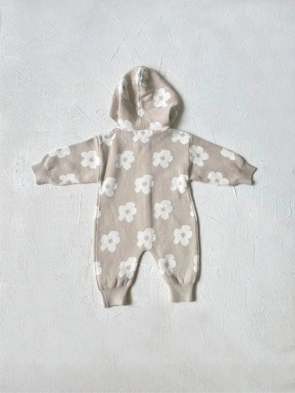 Barboteuse à Capuche - Babyflor - 3 à 24 mois - 2 coloris - Nimaë Univers Bébé