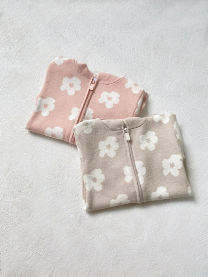 Barboteuse à Capuche - Babyflor - 3 à 24 mois - 2 coloris - Nimaë Univers Bébé