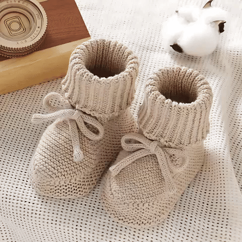 Chausson bébé - "Doudou" - De 0 à 18mois - 4 coloris