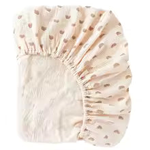 Drap housse - coloris arc en ciel- Nimaë univers bébé