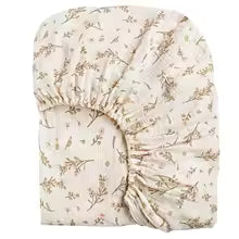 Drap housse - coloris fleurs- Nimaë univers bébé