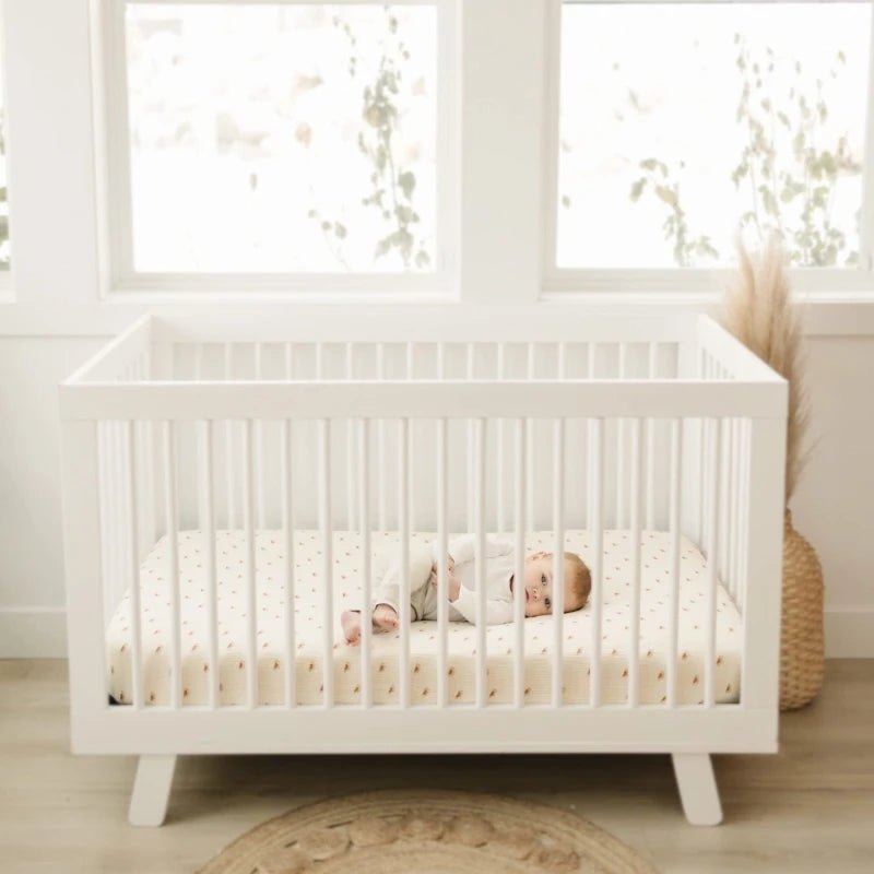 Drap housse Lit bébé - Kitty Baby - Gaze de coton - 132cm X 71 cm - Nimaë Univers Bébé