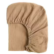 Drap housse - coloris caramel- Nimaë univers bébé