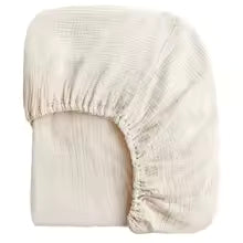 Drap housse - coloris clair- Nimaë univers bébé