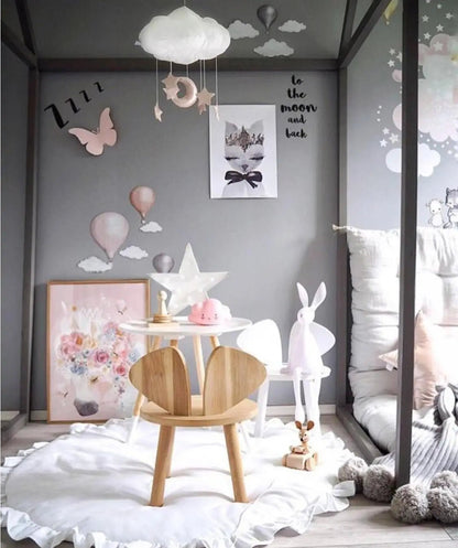 Tapis chambre bébé "Petit volant - Nimaë Univers Bébé