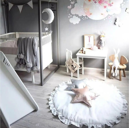 Tapis chambre bébé "Petit volant - Nimaë Univers Bébé
