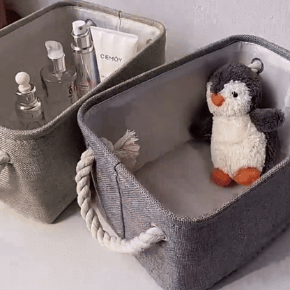 video demo utilisation rangement textile jouet ou soins bébé